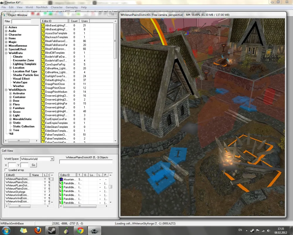 Elder Scrolls V: Skyrim, The - Creation Kit - Зерг Раш 1