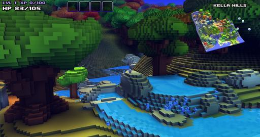 Cube World - Реки, водопады, леса, новые враги и квесты