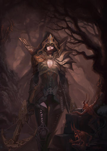 Diablo III - Блюпосты, обзор навыков мага и свежие арты
