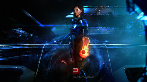 Mass Effect 3 - "Странный вопрос, даже для гета..." для конкурса "Как я полюбил крогана"