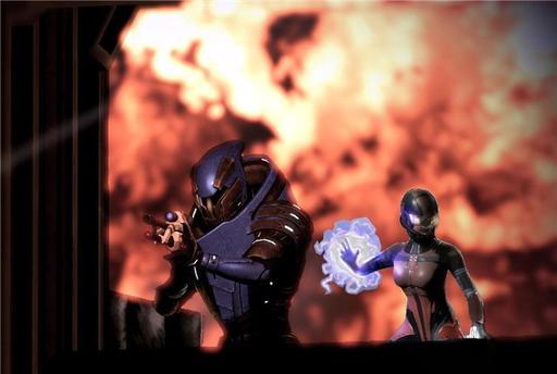Mass Effect 3 - Работа на конкурс "Как я полюбил крогана".   "В память о двух"