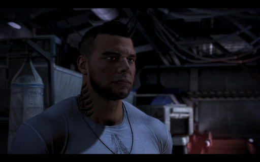 Mass Effect 3 - Джеймс Вега. "Ох, я смущен и краснею"