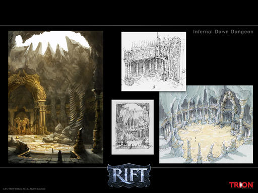 RIFT - Пламенный Рассвет: концепт-арт