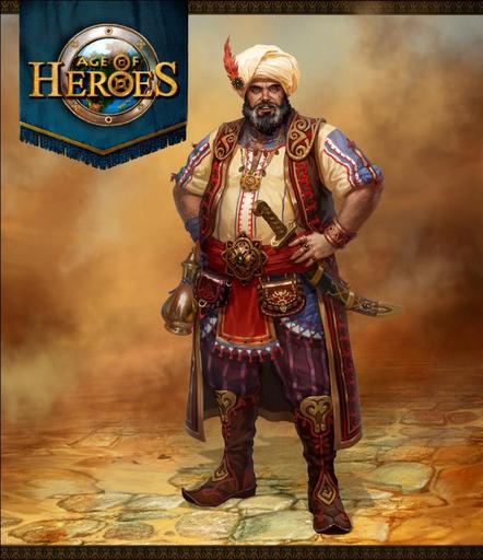 Rise of Heroes - Классы игровых героев: Ассасинка, Купец, Генерал.