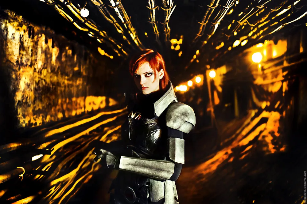 Mass Effect 3 - Косплей Jane Shepard от Анны Ormeli