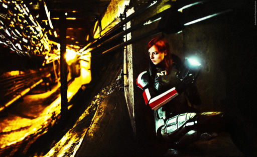 Mass Effect 3 - Косплей Jane Shepard от Анны Ormeli