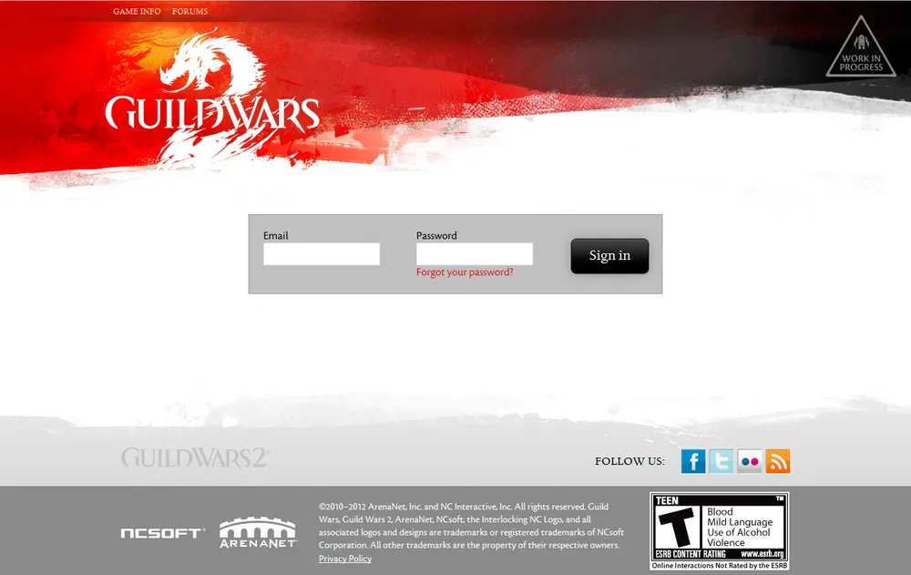 Guild Wars 2 - Обновление страницы аккаунта