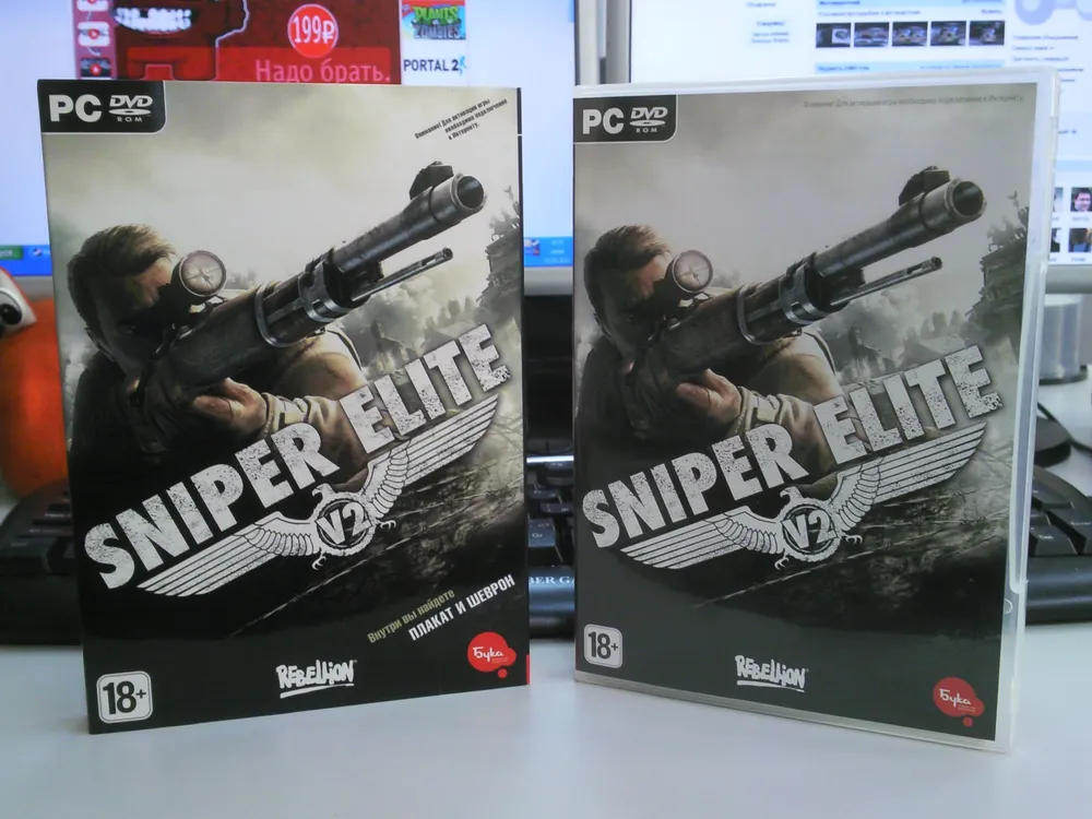 Sniper Elite V2 - Фотоотчёт о распаковке "Sniper Elite V2"