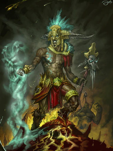 Diablo III - Топ-100 артов конкурса "Портрет защитника"