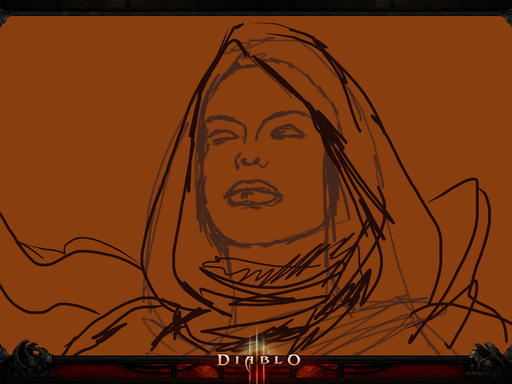 Diablo III - Фан-арт: рисуем Охотницу на демонов [Demon Hunter]