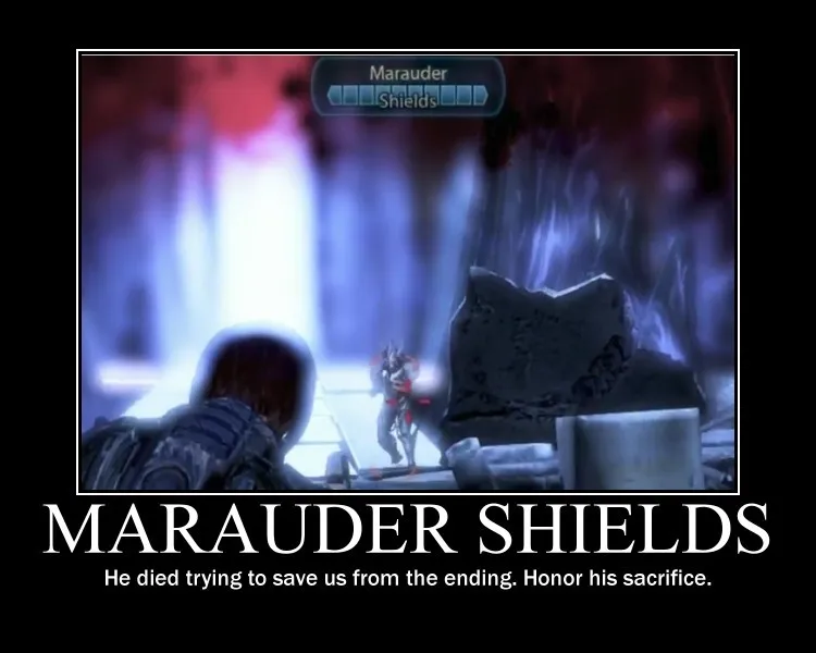 Mass Effect 3 - His name was Marauder Shields!