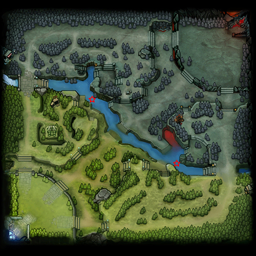 DotA 2 map