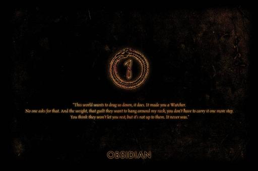 Новости - Обновление сайта Obsidian до анонса новой игры остался 1 день!