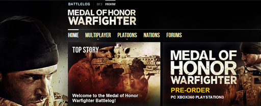 Medal of Honor: Warfighter - Встречаем Medal of Honor: Warfighter в Battlelog + 2 новых трейлера игры!