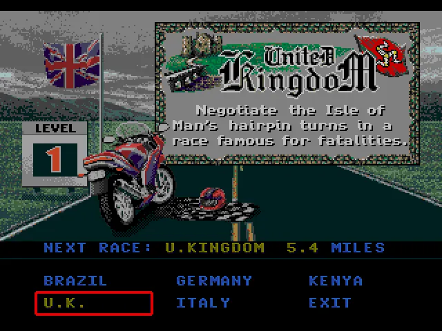 Road Rash - ????? Road Rash 3: Tour De Force ?? Sega MegaDrive