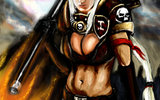 Wh40k-_sister_giny_hammertime_-by_mishai