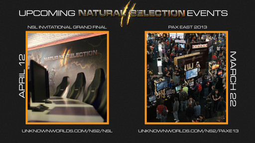 Natural Selection 2 - Предстоящие мероприятия по NS2