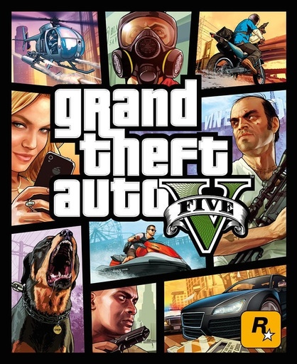 Grand Theft Auto V - Официальная обложка