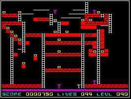 Ретро-игры - Lode Runner - Золотая Лихорадка XX Века (ZX Spectrum)
