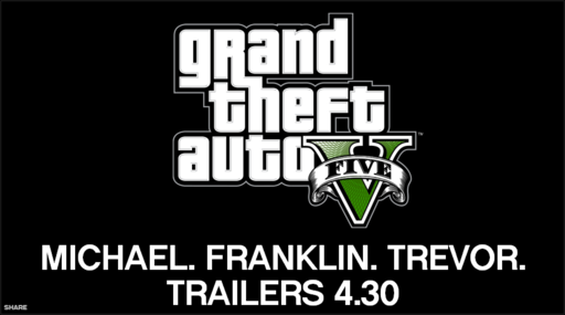Grand Theft Auto V - На подходе 3 новых трейлера