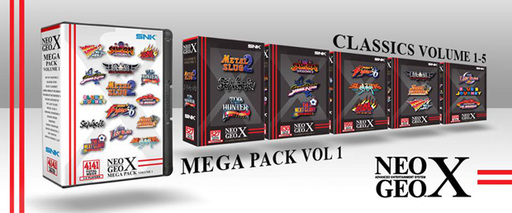 Новости - Neo Geo X MegaPack Volume 1 - коллекционное издание и несколько новостей об играх и прошивке