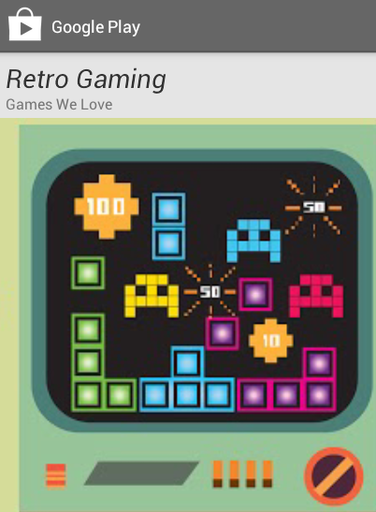 Играем на Android - Новый раздел Retro Gaming в Google Play!