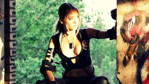 Mortal Kombat - Косплей Китаны и Сони Блэйд от Анастасии Зеленовой и Софьи Мальцевой