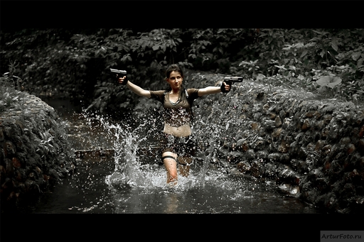 minilisa - "Tomb Raider: Legend" cosplay 