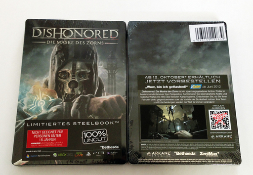 Dishonored - Сама себе коллекционка: как я промо-лут к Dishonored собирала
