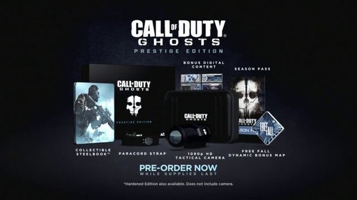 Call of Duty: Ghosts - Подробности коллекционных изданий Call of Duty: Ghosts