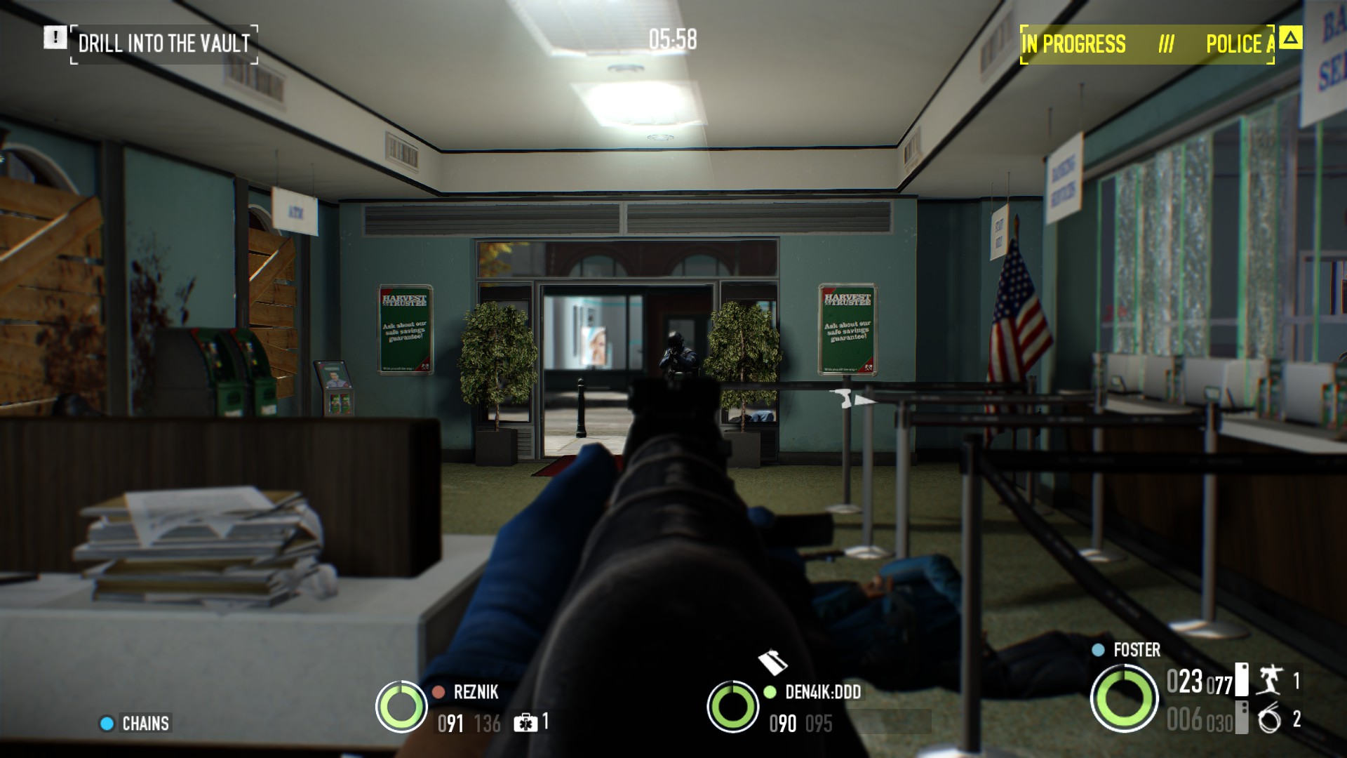 Payday 2 police assault in progress фото 6