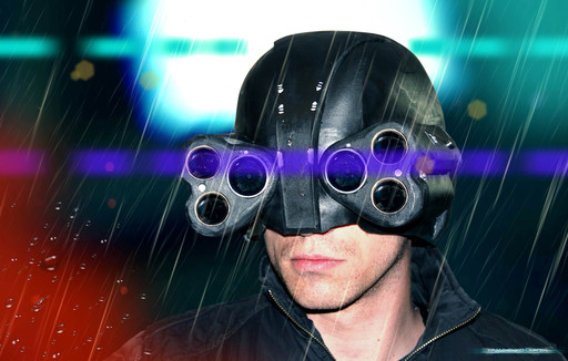Cyberpunk 2077 - Копия smg Crusher Militech (+ MAX-TAC Helmet)