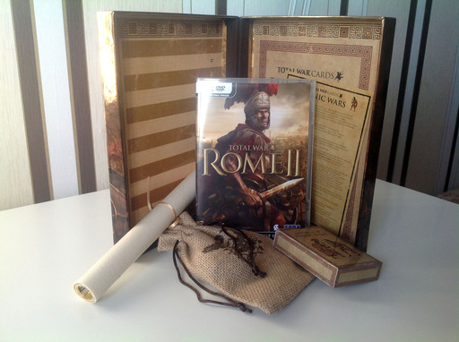 Total War: Rome II - Легионеры на привале. Распаковка "Имперского издания" Total War: Rome II