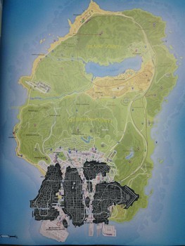 Grand Theft Auto V - Карта GTA 5