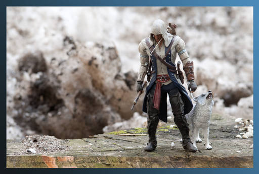 Assassin's Creed III - Фотообзор экшен-фигурок Коннора и Хэйтема Кенуэйя от McFarlane