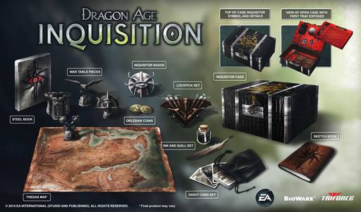 Dragon Age: Inquisition - Breaking news! Состав коллекционного издания!
