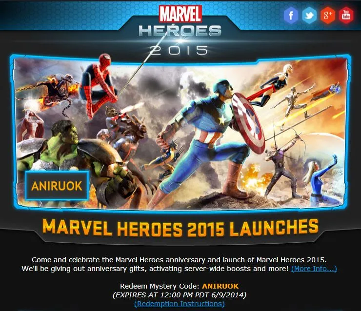 Marvel Heroes 2015 Free Code — Цифровая дистрибуция — Игры — Gamer.ru ...