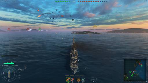 World of Warships - Первые скриншоты игры World Of Warships