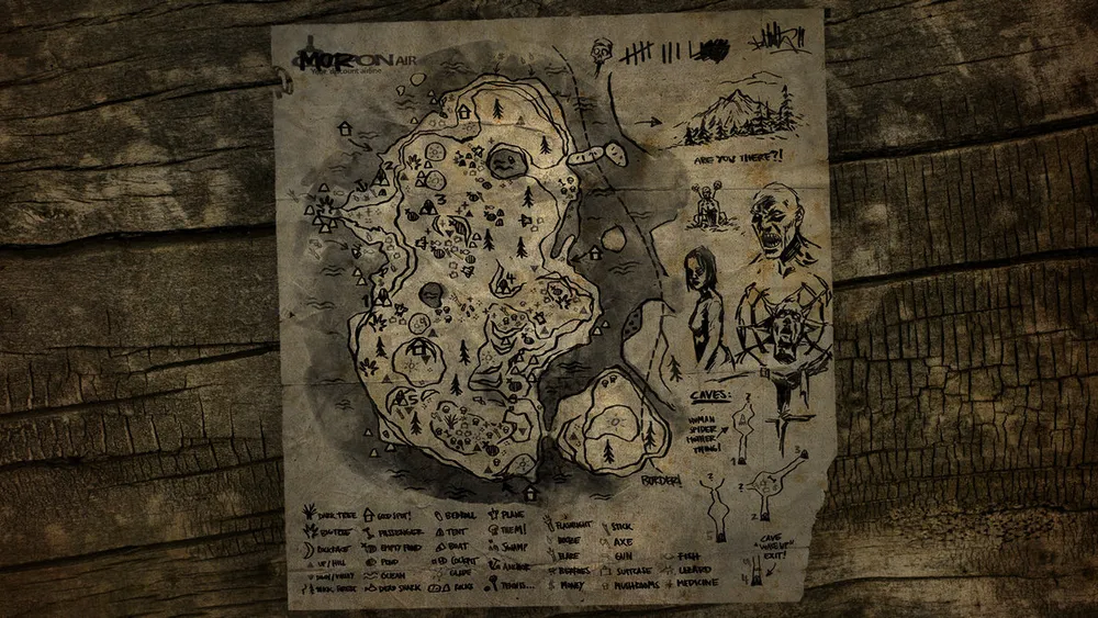 Kraft Postrojki Karta Ostrova The Forest Igry Gamer Ru Socialnaya Set Dlya Gejmerov