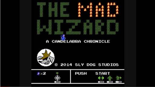 Ретро-игры - Восьмибитное творчество SlyDog (Candelabra, Mad Wizard)