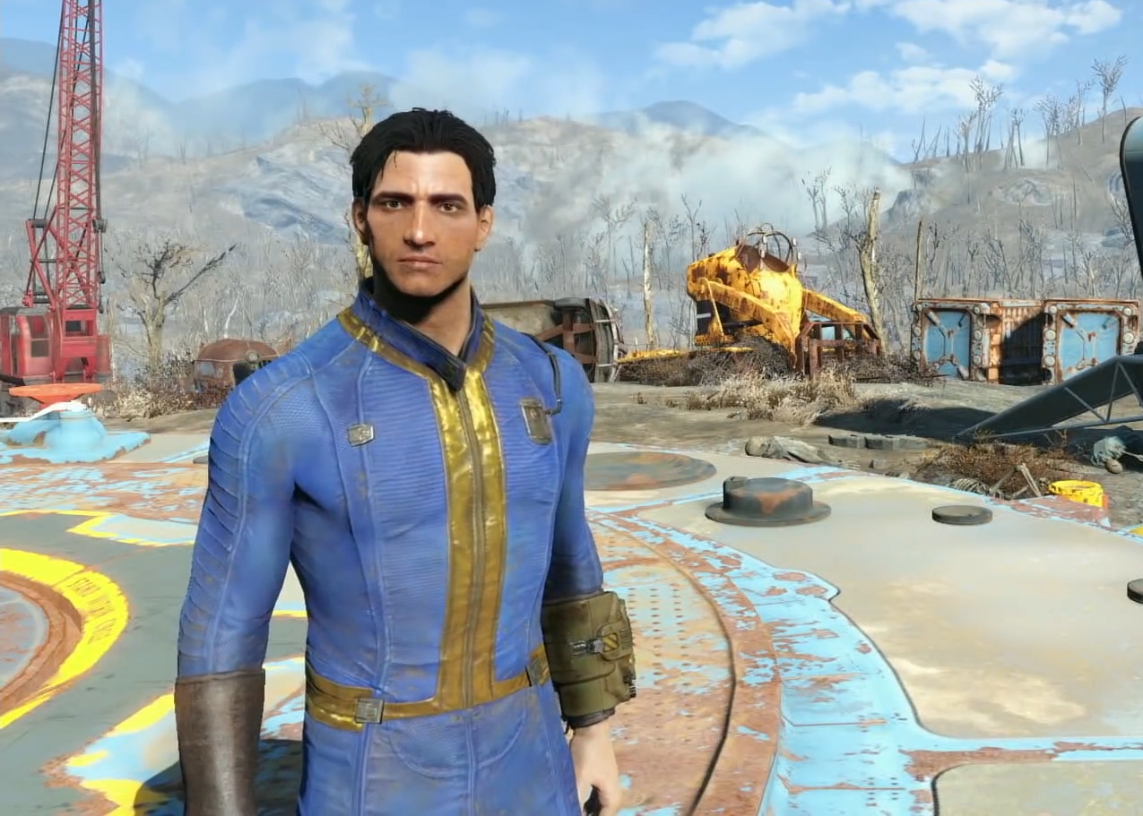 Fallout 4 armored vault suit фото 60