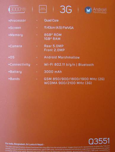 Игровое железо - Обзор смартфона Micromax Q3551 Bolt Juice