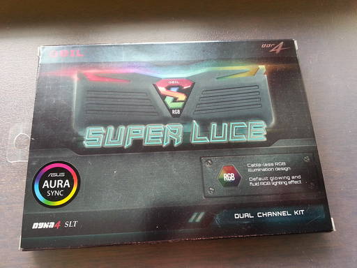 Игровое железо - Оперативная память Geil DDR4 Super Luce RGB SYNC Dual Channel Kit
