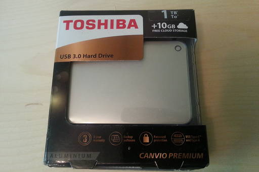 Игровое железо - Внешний накопитель Toshiba Canvio Premium