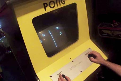 Обо всем - Pong Arcade 1972г 