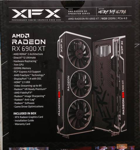 Игровое железо - Обзор видеокарты XFX Radeon RX 6900 XT Merc 319. Топ жир!