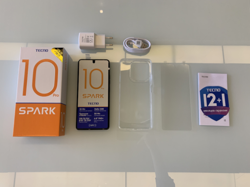 Мобильные приложения - SPARK 10 Pro: мощный смартфон со стеклянным корпусом