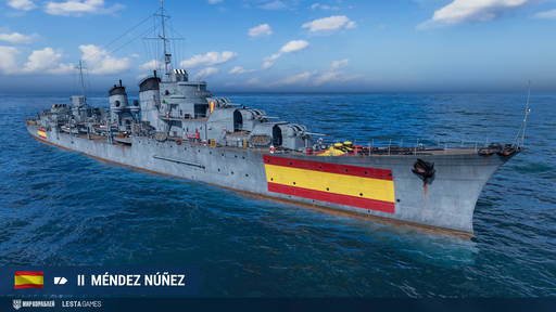 World of Warships - Крейсеры Испании и день ВМФ в «Мире кораблей»