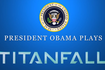 Президент США Барак Обама играет в Titanfall