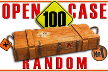100 кейсов Рандом Battlefield \ 100 case & random Battlefield